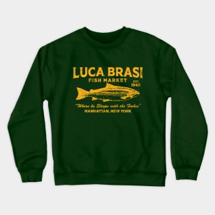 Luca Brasi Fish Market The Godfather EST 1945 Crewneck Sweatshirt